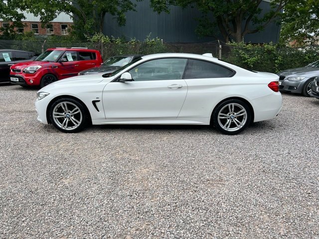 BMW 4 Series Gran Coupe 2.0 420D M Sport Coupe Euro 6 S OY14NNA White #4