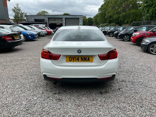BMW 4 Series Gran Coupe 2.0 420D M Sport Coupe Euro 6 S OY14NNA White #6