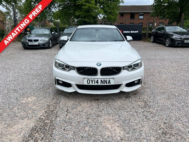 BMW 4 Series Gran Coupe 2.0 420D M Sport Coupe Euro 6 S OY14NNA White #2