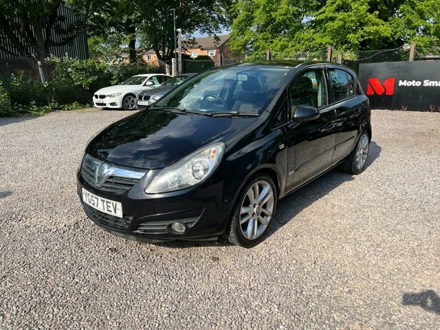 Vauxhall Corsa 1.4I 16V Sxi Hatchback 146 Gkm YG57TEV Black #3