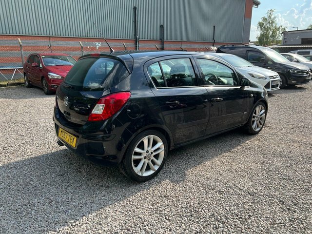 Vauxhall Corsa 1.4I 16V Sxi Hatchback 146 Gkm YG57TEV Black #6