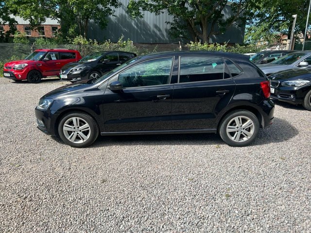 Volkswagen Polo 1.2 Tsi Match Edition Hatchback WU67FDM Black #4