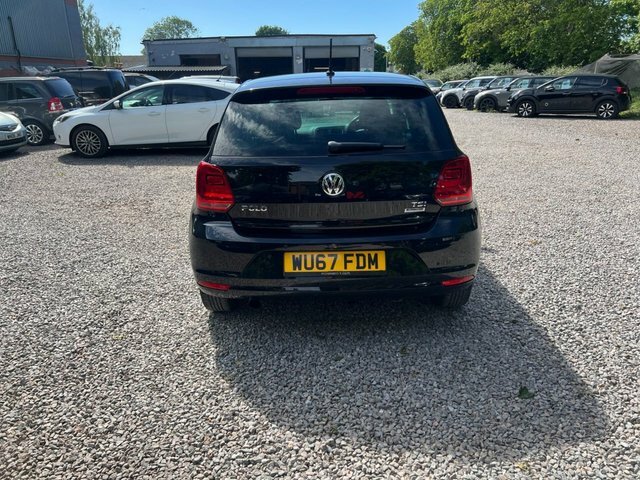 Volkswagen Polo 1.2 Tsi Match Edition Hatchback WU67FDM Black #6