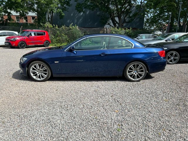 BMW 3 Series 2.0 320D Se Convertible Euro 5 Blue #4