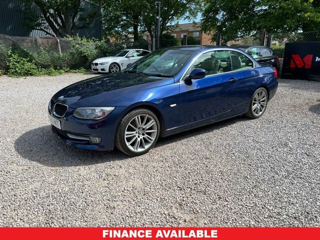 BMW 3 Series 2.0 320D Se Convertible Euro 5 Blue #3
