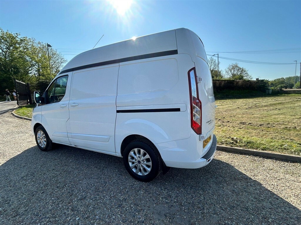 Ford Transit Custom 2.0 L 2.0 300 Ecoblue Limited L1 H2 Euro 6 Ss 5 FP22YNR White #4