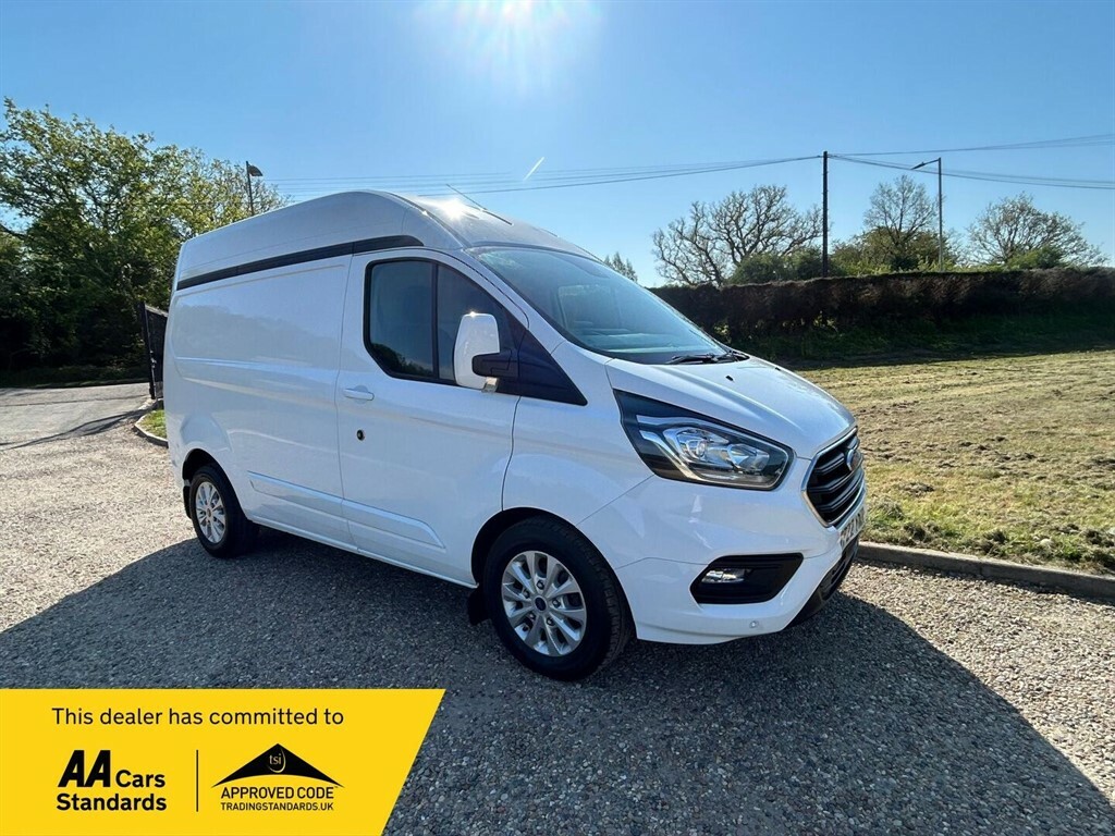 Ford Transit Custom 2.0 L 2.0 300 Ecoblue Limited L1 H2 Euro 6 Ss 5 White