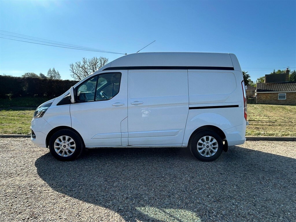 Ford Transit Custom 2.0 L 2.0 300 Ecoblue Limited L1 H2 Euro 6 Ss 5 FP22YNR White #2