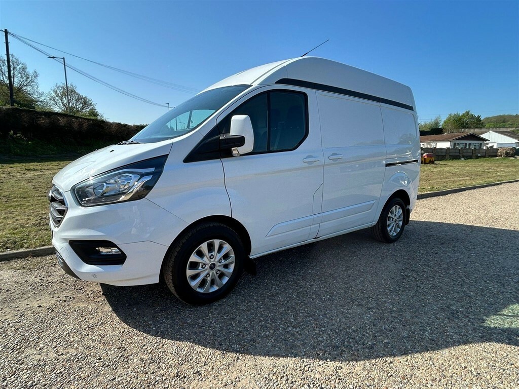 Ford Transit Custom 2.0 L 2.0 300 Ecoblue Limited L1 H2 Euro 6 Ss 5 FP22YNR White #3