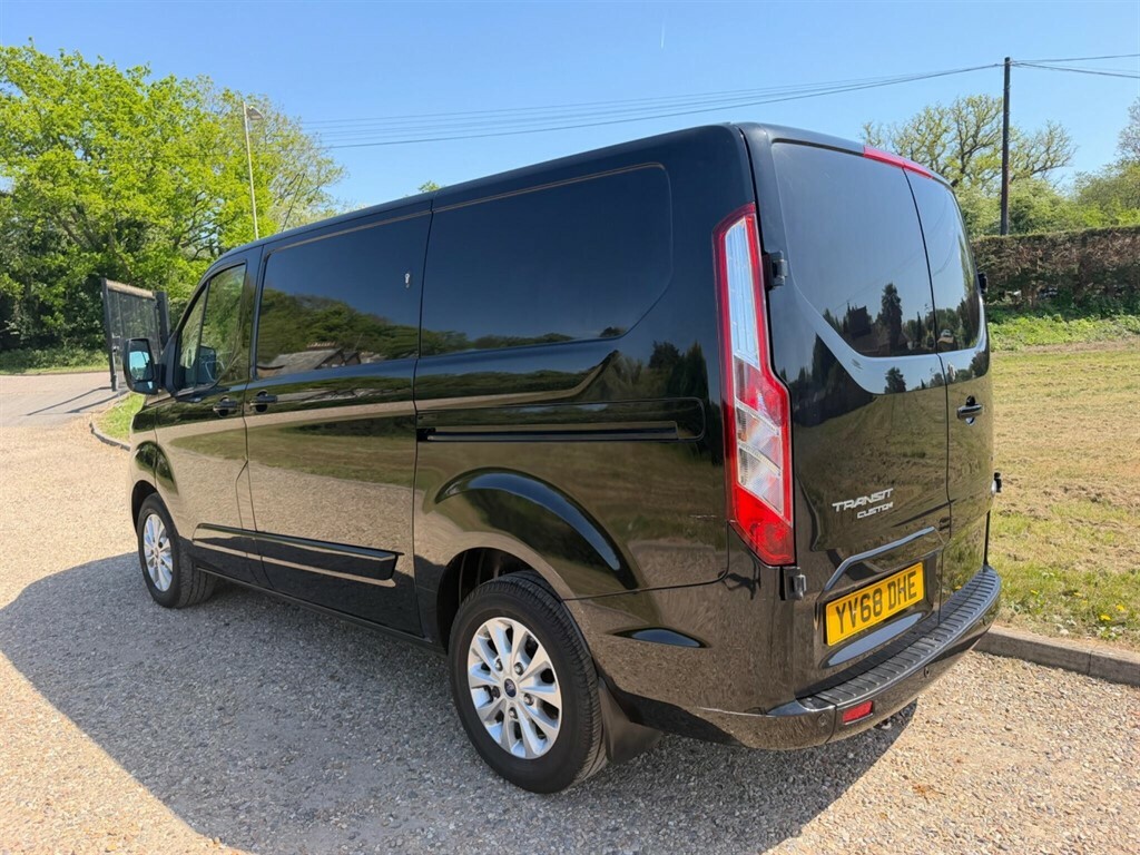 Ford Transit Custom 2.0 L 2.0 280 Ecoblue Limited L1 H1 Euro 6 S Black #4