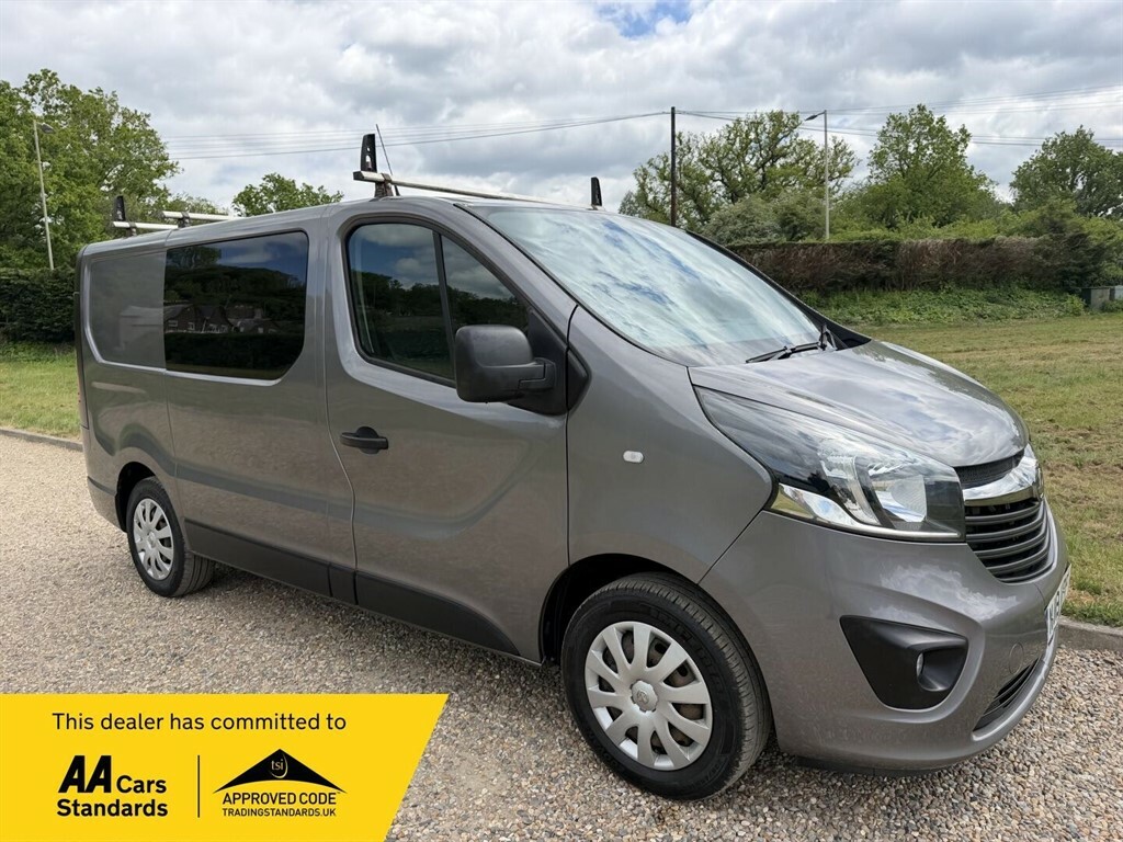 Vauxhall Vivaro 1.6 L 1.6 Cdti 2700 Biturbo Ecotec Sportive L1 H1 Grey