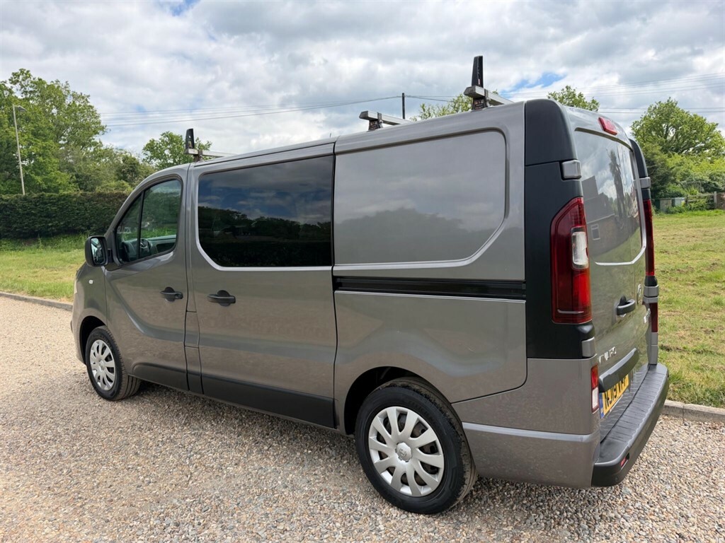 Vauxhall Vivaro 1.6 L 1.6 Cdti 2700 Biturbo Ecotec Sportive L1 H1 NJ19VPF Grey #3