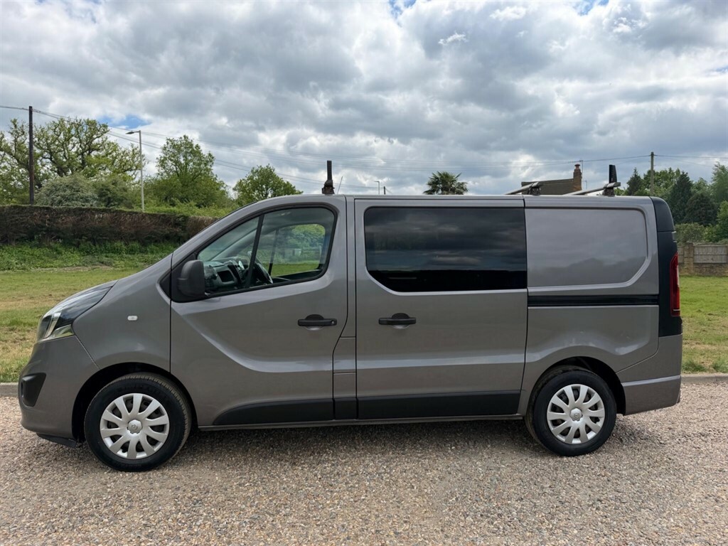 Vauxhall Vivaro 1.6 L 1.6 Cdti 2700 Biturbo Ecotec Sportive L1 H1 NJ19VPF Grey #2
