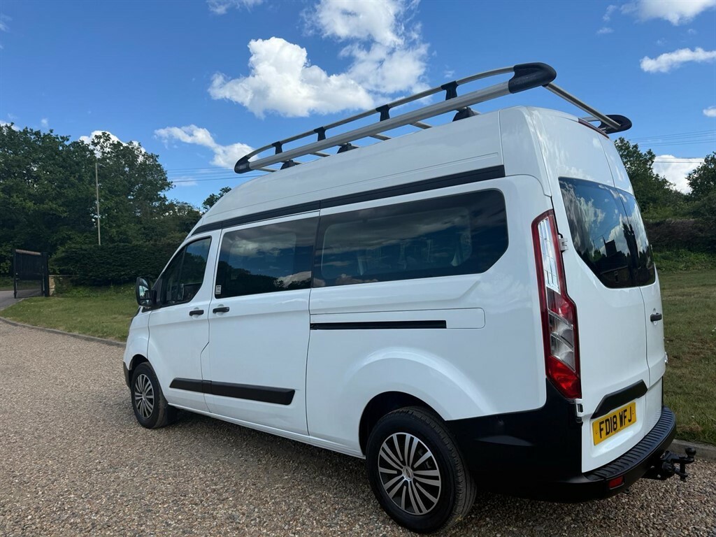 Ford Transit Custom 2.0 L 2.0 Tdci 310 Kombi L2 H2 FD18WFJ White #4
