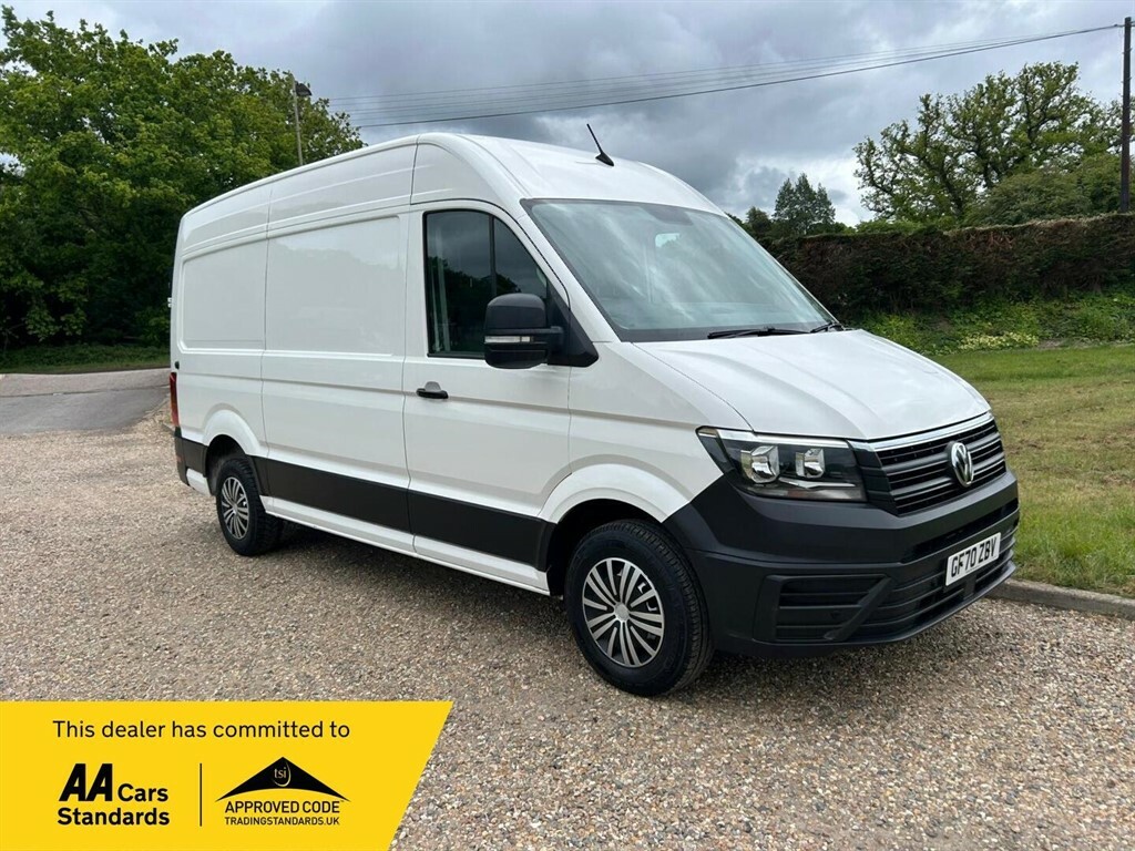 Volkswagen Crafter 2.0 L 2.0 Tdi Cr35 Trendline Fwd Mwb Euro 6 Ss White