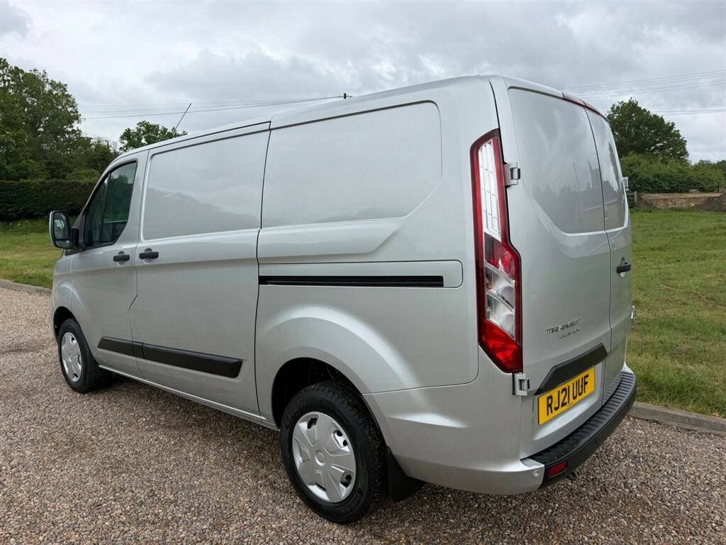 Ford Transit Custom 2.0 L 2.0 280 Ecoblue Trend L1 H1 Euro 6 Ss RJ21UUF Silver #3
