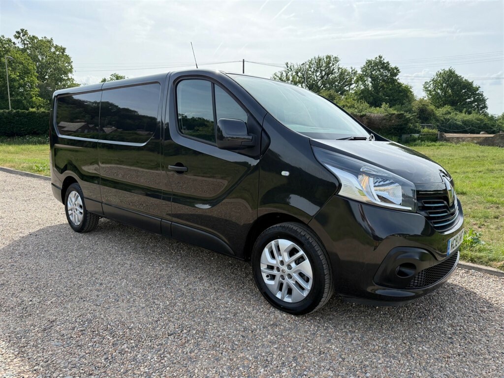 Renault Trafic 1.6 L 1.6 Dci Energy 29 Sport Nav Lwb Standard Roo KC19GWF Black #6