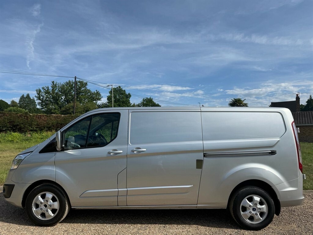 Ford Transit Custom 2.0 L 2.0 Tdci 290 Limited Panel Van Ma BJ17ZGL Silver #2