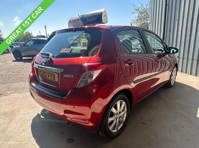 Toyota Yaris 1.33 Dual Vvt-i T Spirit Hatchback Manu SL12FYB Red #3
