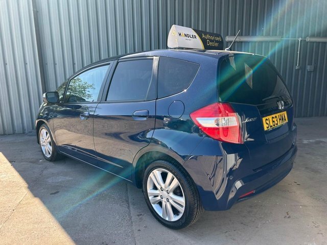 Honda Jazz 1.4 I-vtec Ex Hatchback Cvt Euro 5 99 SL63HWA Blue #5