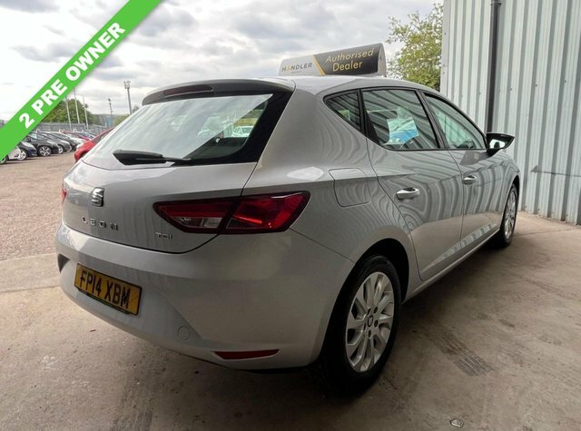 Seat Leon 1.6 Tdi Ecomotive Cr Se Hatchback Manua FP14XBM Silver #3