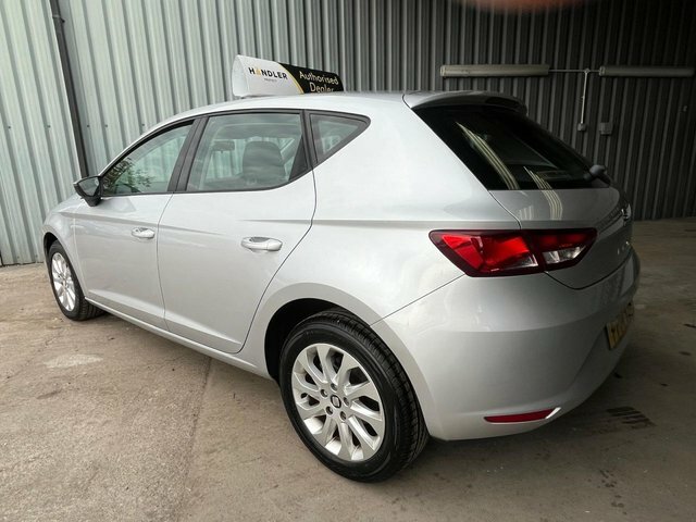 Seat Leon 1.6 Tdi Ecomotive Cr Se Hatchback Manua FP14XBM Silver #6