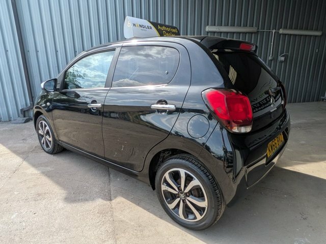 Citroen C1 1.0 Vti Flair Hatchback Etg5 Euro 6 68 KW66BVZ Black #6