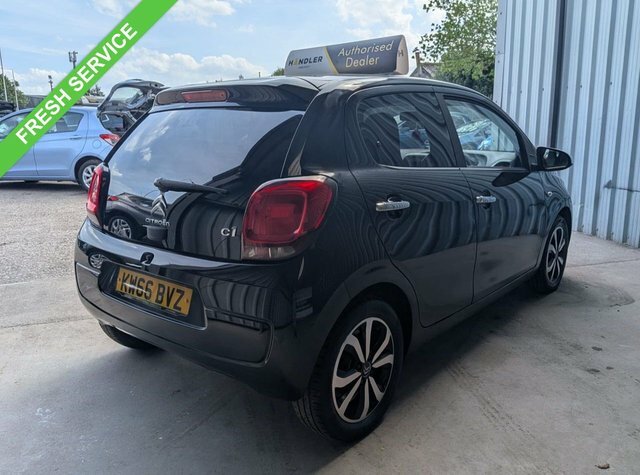 Citroen C1 1.0 Vti Flair Hatchback Etg5 Euro 6 68 KW66BVZ Black #3