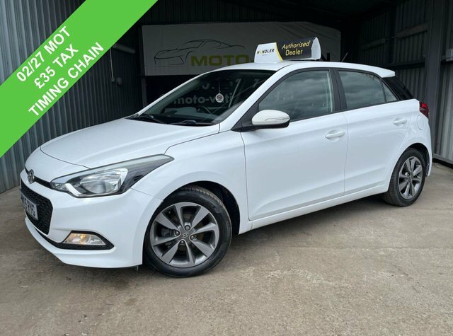 Hyundai I20 1.2 Blue Drive Se Hatchback Euro White