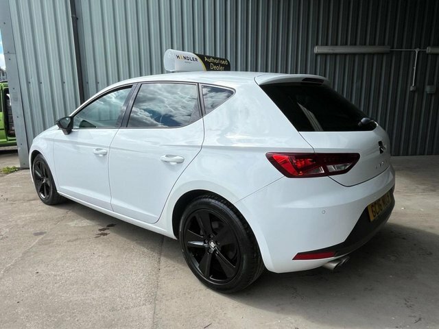 Seat Leon 2.0 Tdi Fr Hatchback Euro 6 S S GC16NUJ White #5