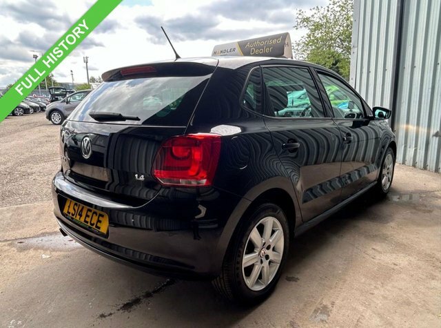Volkswagen Polo 1.4 Match Edition Hatchback Dsg Euro 5 LS14ECE Black #3