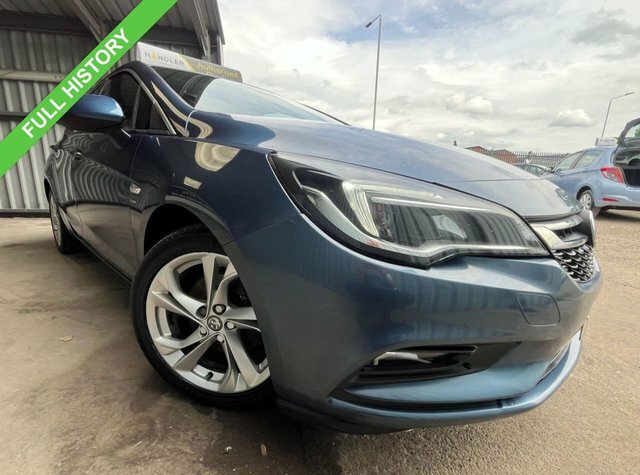 Vauxhall Astra 1.6 Cdti Blueinjection Sri Nav Hatchback Diese VA16YBP Blue #2