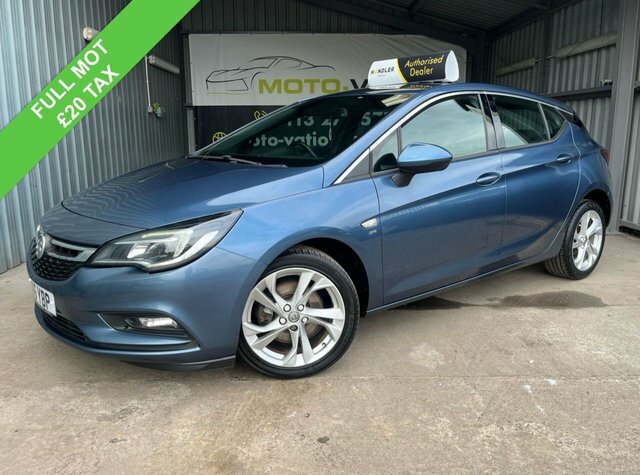 Vauxhall Astra 1.6 Cdti Blueinjection Sri Nav Hatchback Diese Blue