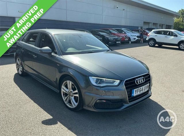 Audi A3 1.6 Tdi S Line Sportback Euro 6 Grey