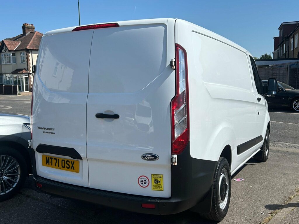 Ford Transit Custom 2.0 300 Ecoblue Leader L1 H1 Euro 6 Ss MT71OSX White #2