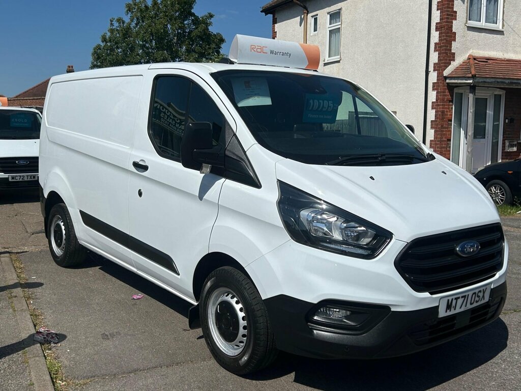 Ford Transit Custom 2.0 300 Ecoblue Leader L1 H1 Euro 6 Ss White