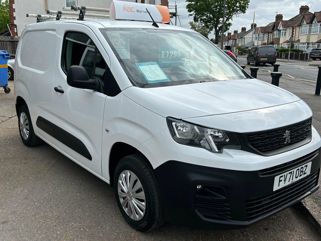 Peugeot Partner 1.5 Bluehdi 650 Professional Premium Standard Pane White