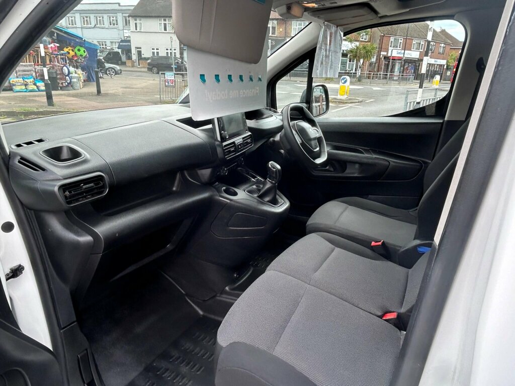Peugeot Partner 1.5 Bluehdi 650 Professional Premium Standard Pane FV71OBZ White #5