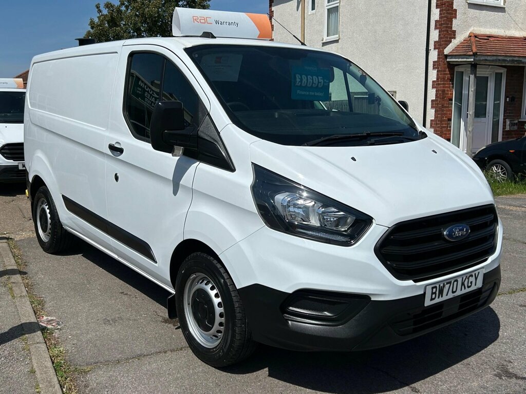 Ford Transit Custom 2.0 340 Ecoblue Leader L1 H1 Euro 6 Ss White