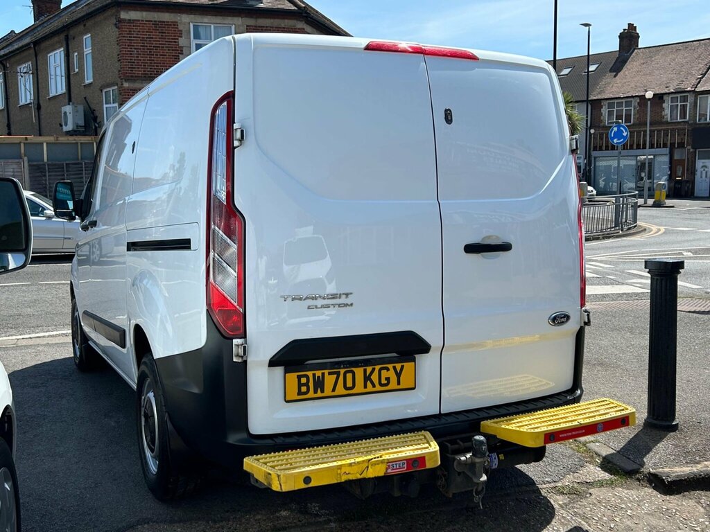 Ford Transit Custom 2.0 340 Ecoblue Leader L1 H1 Euro 6 Ss BW70KGY White #3