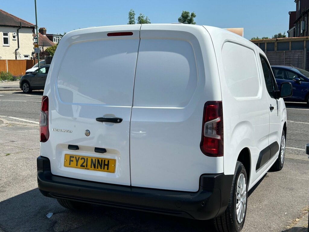 Citroen Berlingo 1.5 Bluehdi 650 Enterprise M Swb Euro 6 Ss FY21NNH White #2