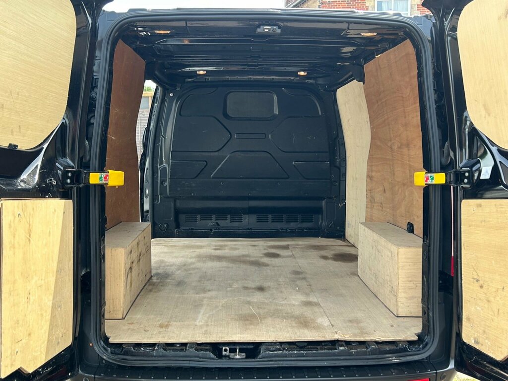 Ford Transit Custom 2.0 300 Ecoblue Leader L2 H1 Euro 6 Ss LD23PGH Black #4