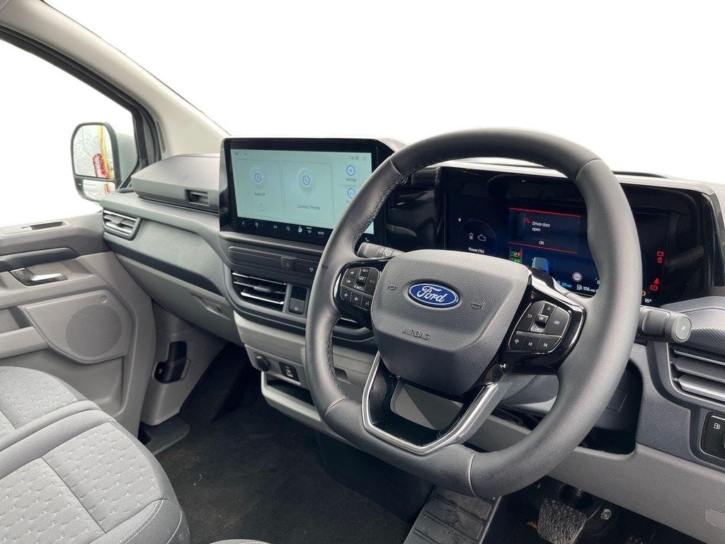 Ford Transit Custom 2.5 320 Duratec 11.8Kwh Limited Crew Van Double Ca WO25UPF Silver #5