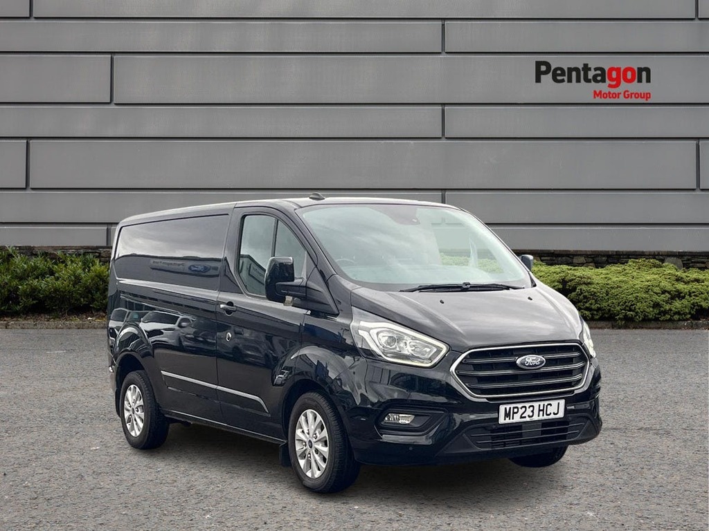 Ford Transit Custom 2.0 280 Ecoblue Limited Panel Van Manua Black