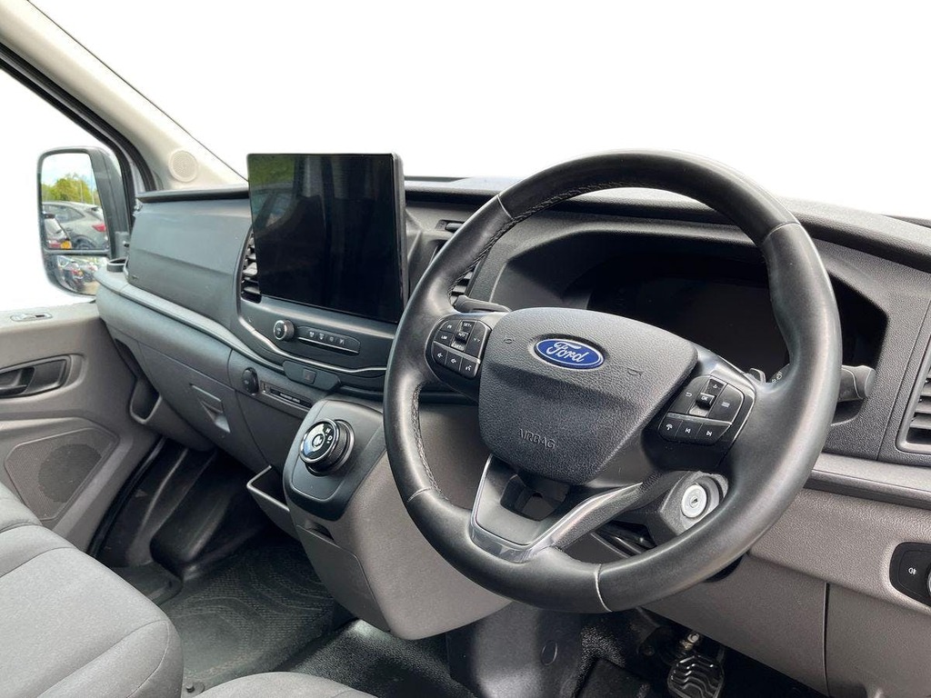 Ford Transit Custom 2.0 350 Ecoblue Leader Panel Van F BJ74GBV White #5