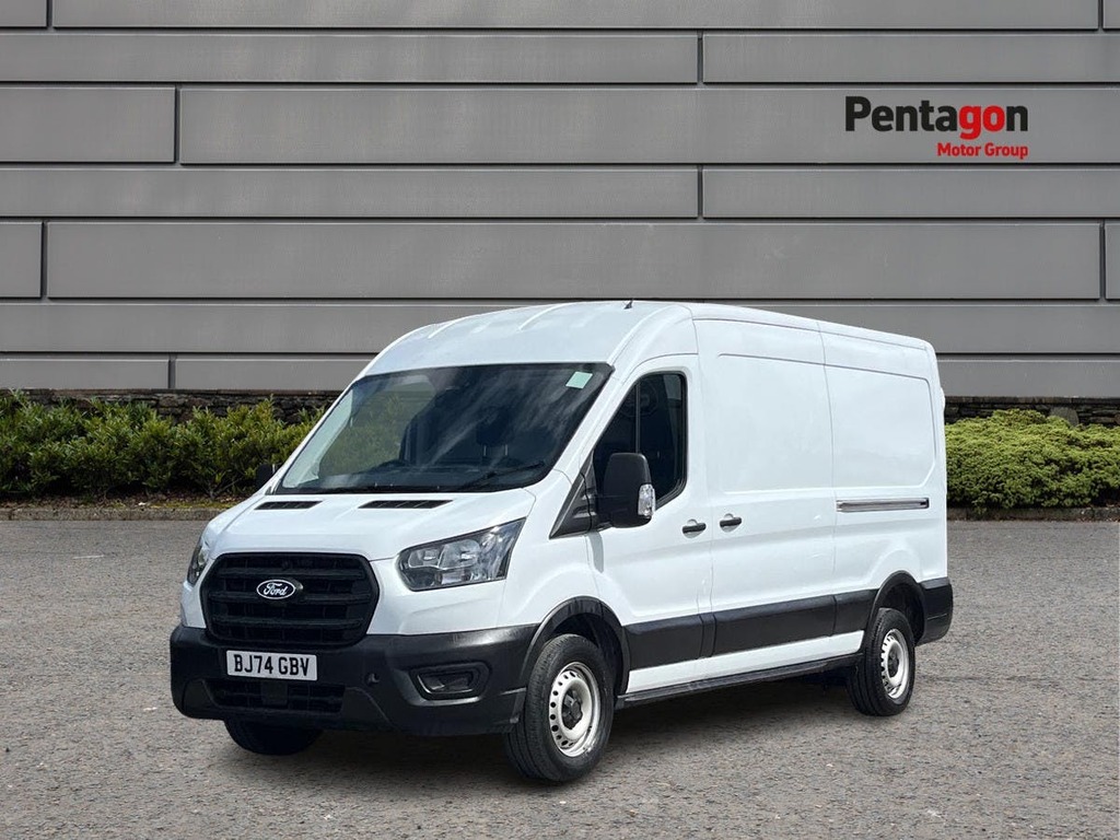 Ford Transit Custom 2.0 350 Ecoblue Leader Panel Van F BJ74GBV White #3