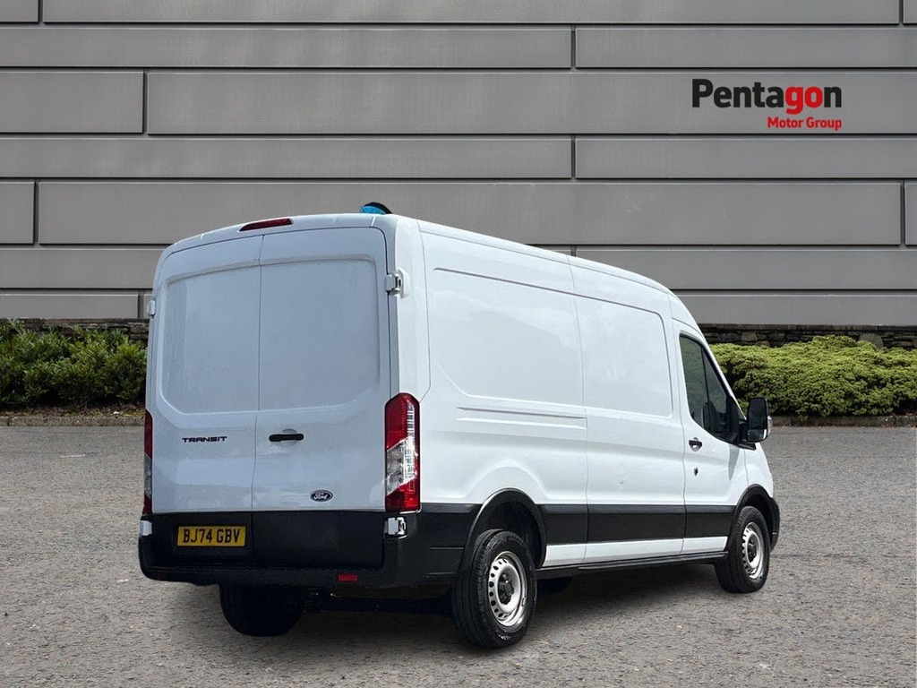 Ford Transit Custom 2.0 350 Ecoblue Leader Panel Van F BJ74GBV White #4