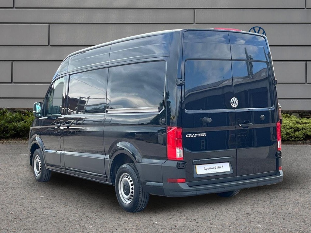 Volkswagen Crafter 2.0 Tdi Cr35 Trendline Panel Van Black #2