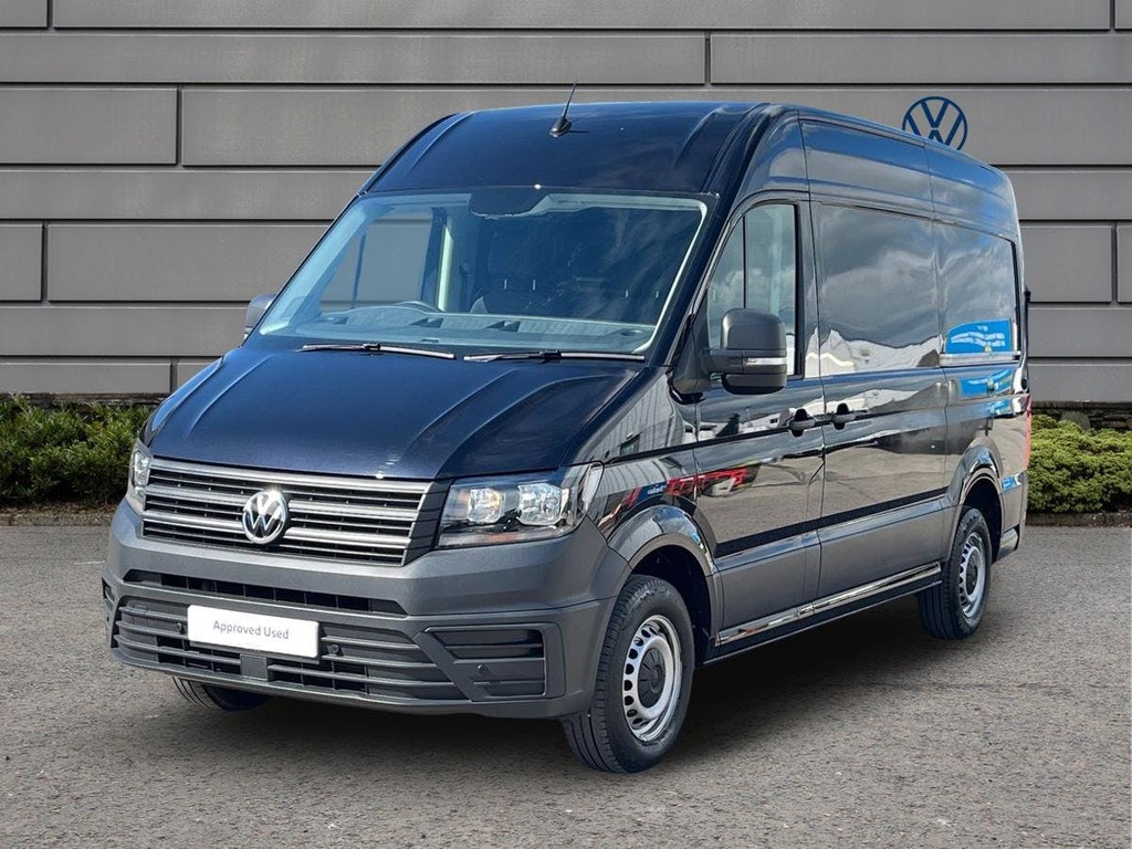 Volkswagen Crafter 2.0 Tdi Cr35 Trendline Panel Van Black #3