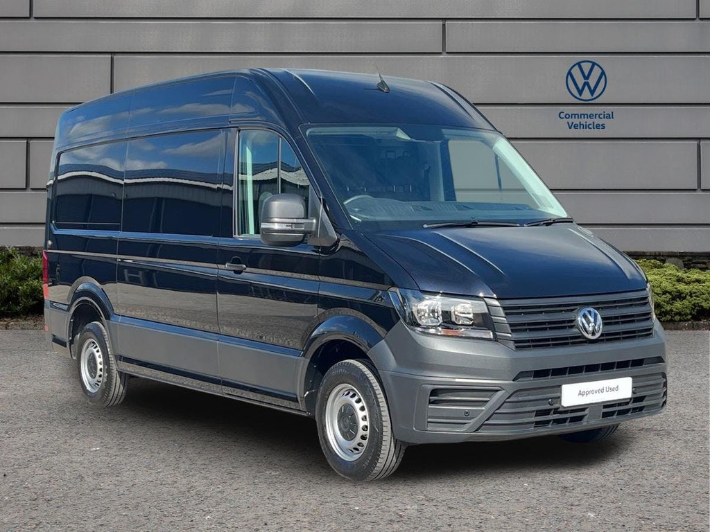 Volkswagen Crafter 2.0 Tdi Cr35 Trendline Panel Van Black